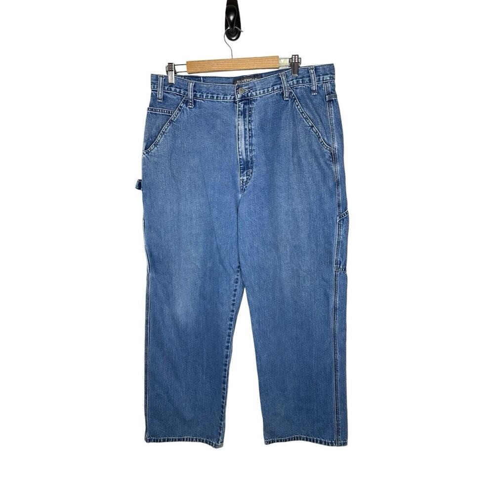 Vtg. Silvertab Levi’s Mens Baggy‎ Carpenter Jeans 36X30 (Actual 29) Y2K Skater